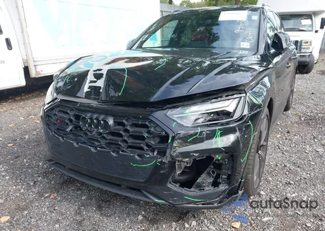 2021 Audi Sq5 Premium Plus Tfsi Quattro Tiptronic из США, поврежденный, VIN WA1B4AFY9M2106418